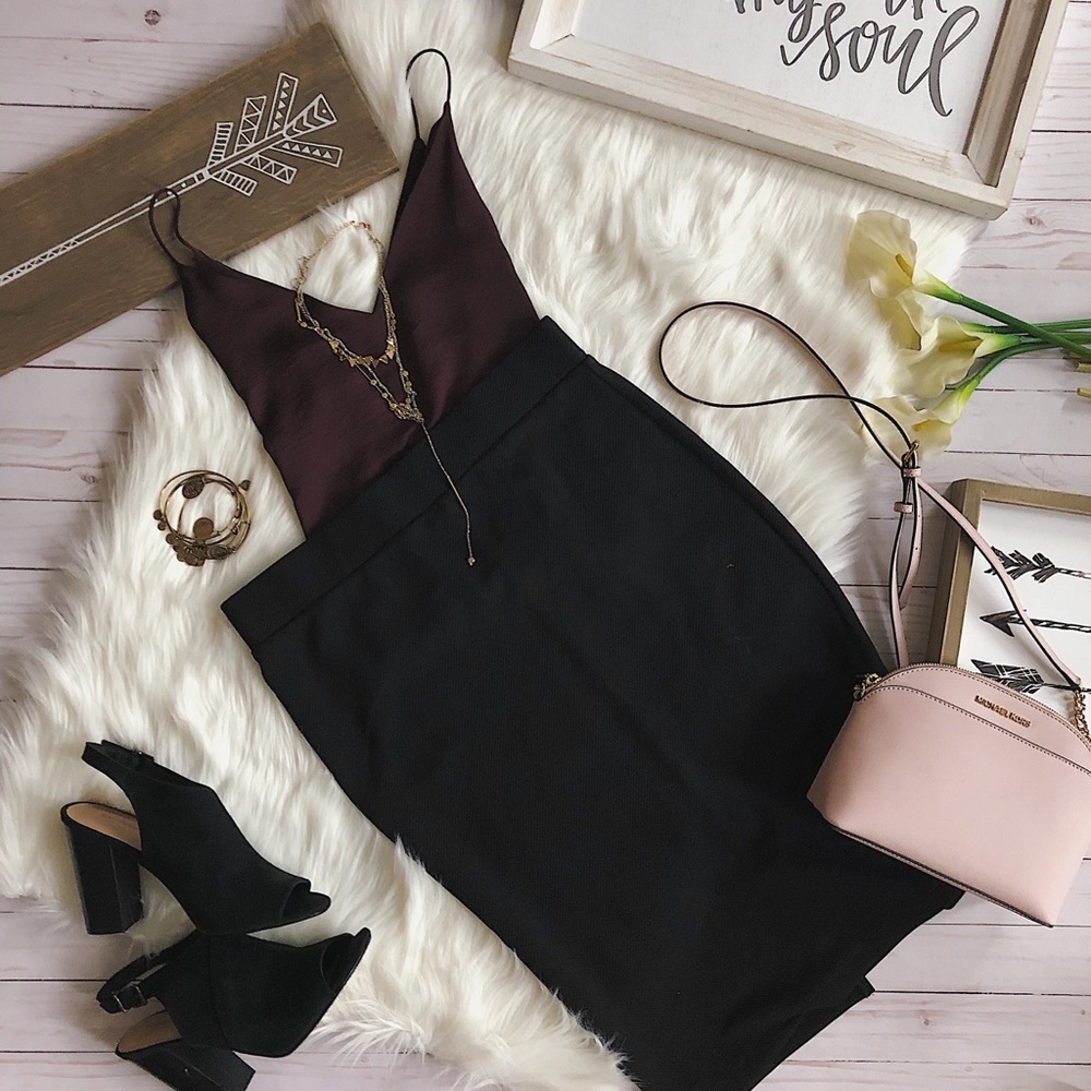 Black Pencil Skirt